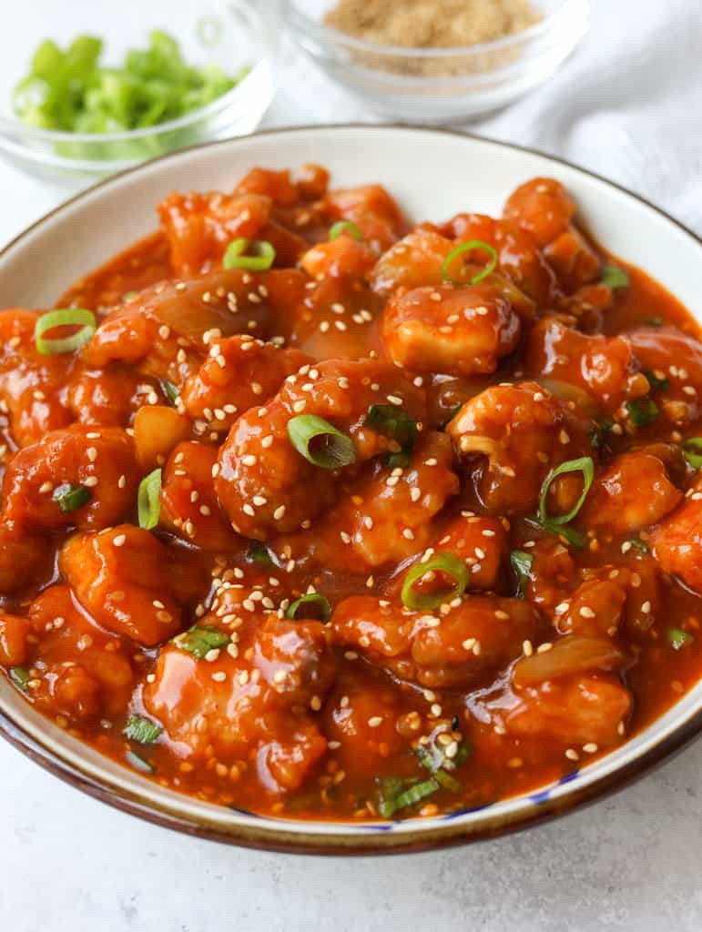 Korejiešu vistas ciskas ar Gochujang pastu